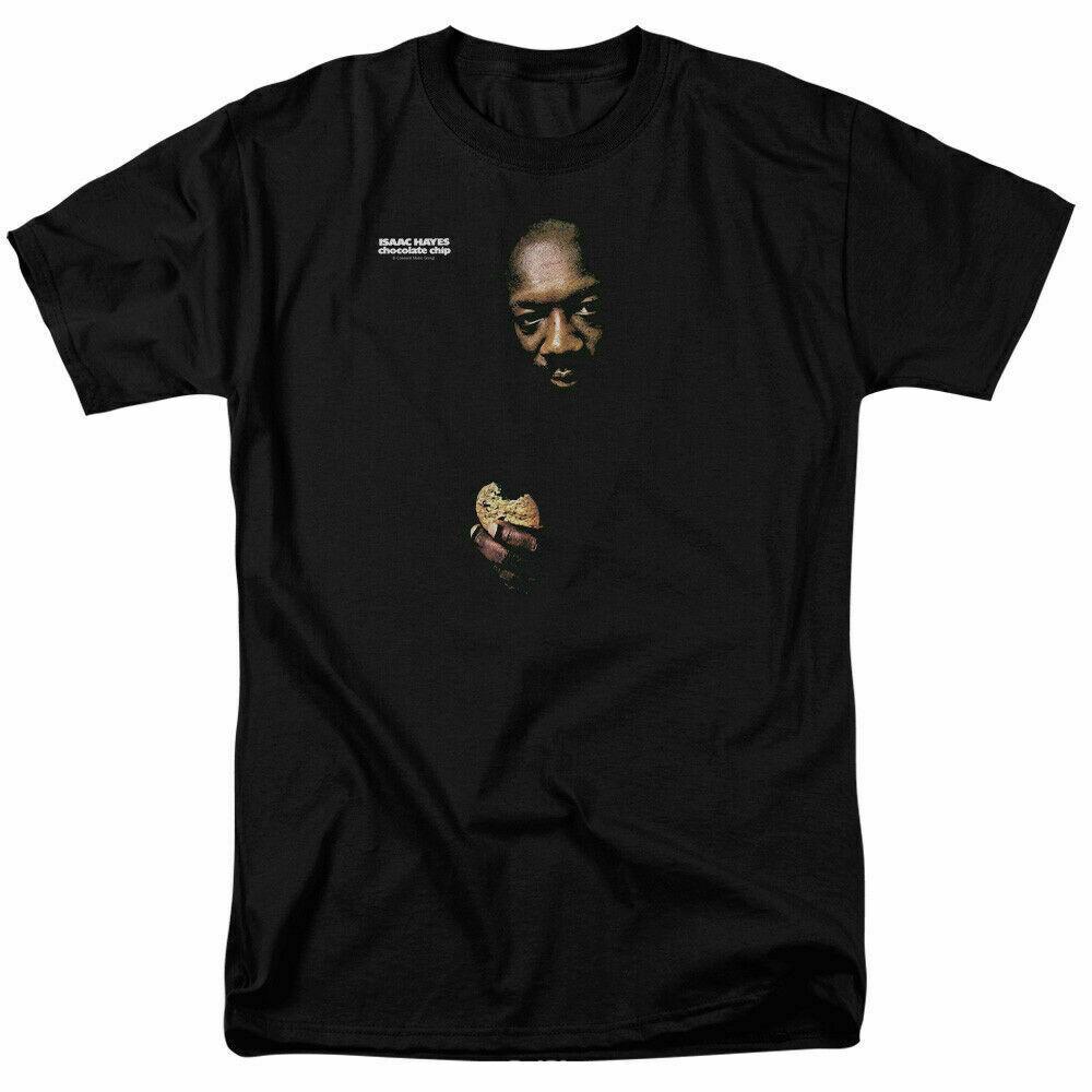 

Issac Hayes Chocolate Chip T Shirt Licensed Southern Soul Music Band Tee Black XXXL