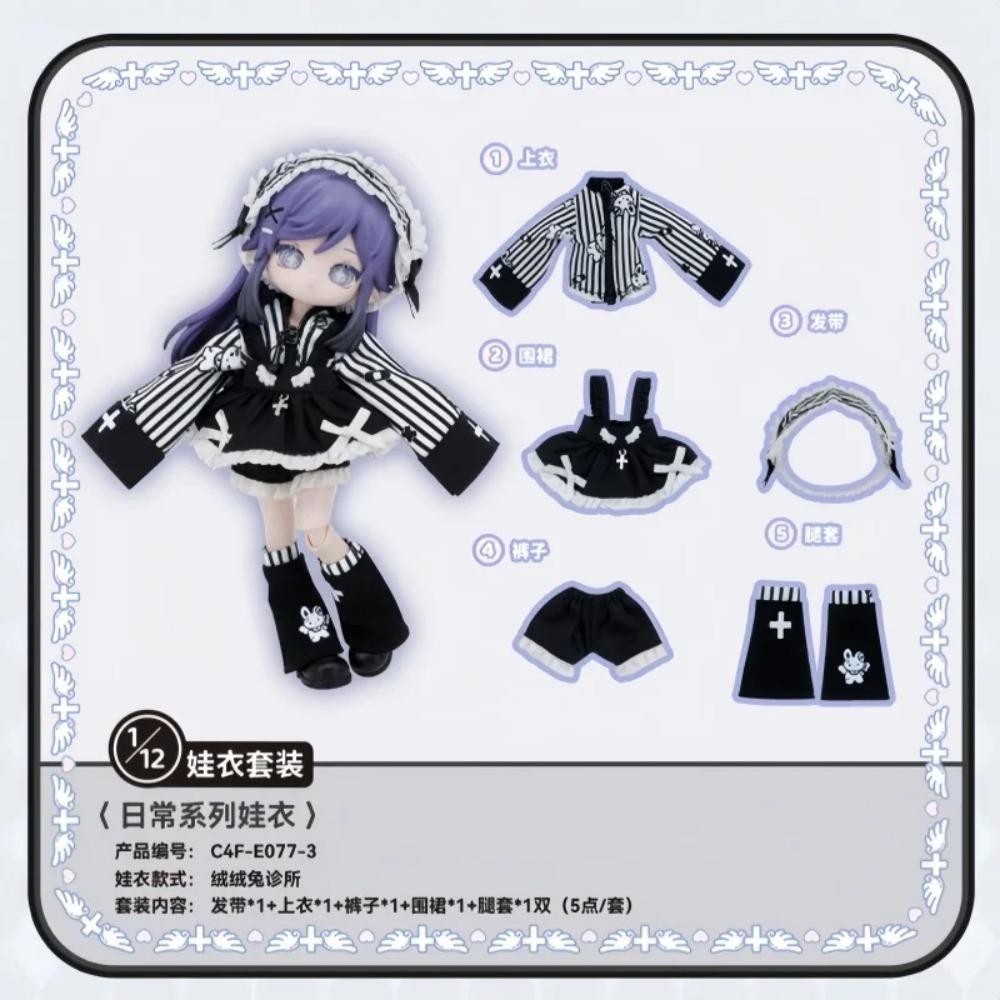 Come4free (Only Clothes) Bonnie Dress Penny Clothes 12 Points Bjd Doll Exquisite Cute Clothes Cool Third Weather Star Language