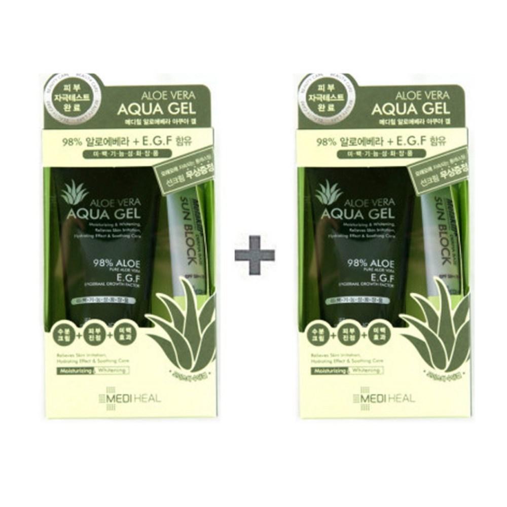 

Mediheal Aloe Vera Aqua Gel 120 мл 1+1, 2 шт.