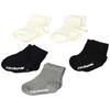 Filloie Baby Socks, 5-Pack, Plain Crew Length, Non-Slip, 9-14cm (x 5) 88-65-1163