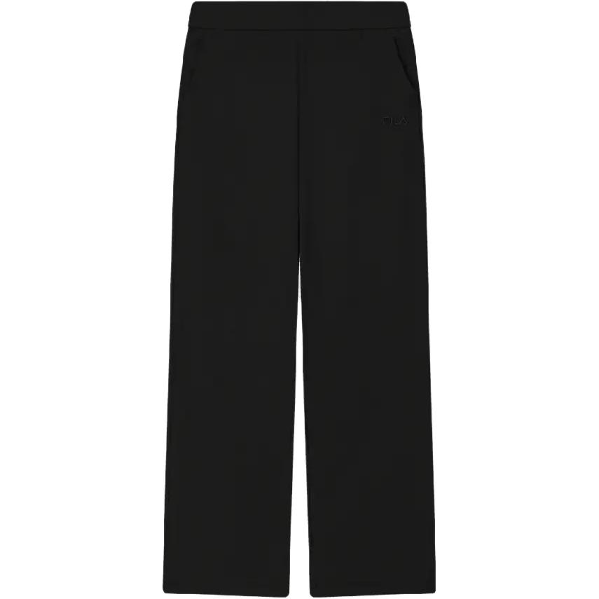 New FILA SS25 Casual Pants Women's Jet Black F11W538604F-BK
