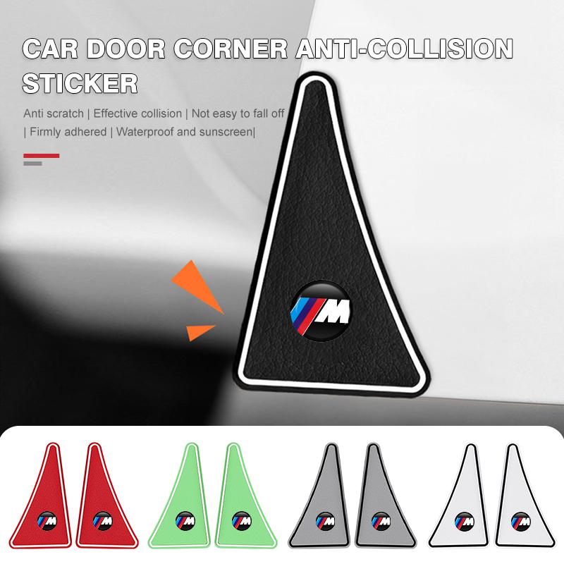 For BMW Car Door Anti-collision Corner Protectors Stickers Auto Accessories 1 2 3 5 7 Series X1 X2 X3 X4 X5 X6 G20 G30 G11 G12