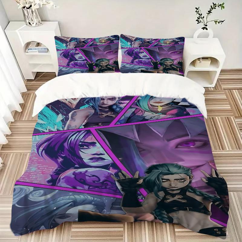 3Pcs Fantasy Warrior Collage Bedding Sets For All Sizes New 3D Printed Bed Cover Comforter Duvet Cover Pillowcase Bedroom Decoration