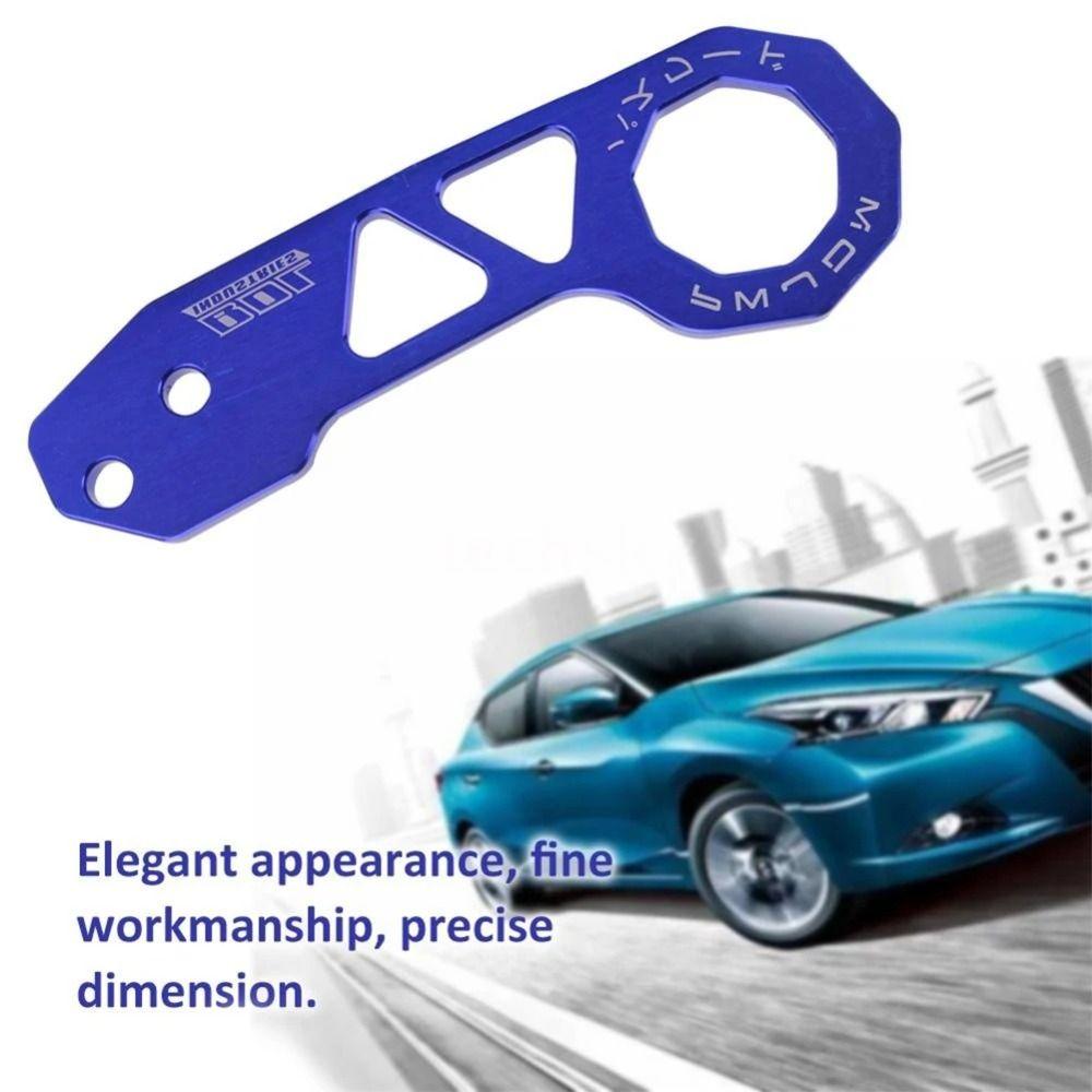 Compact Racing Rear Tow Trailer Aluminum Zinc Zinc Alloy Car Auto Rear Bumper Trailer Hook  for JDM