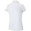 Fila Sun Protection Casual Comfortable Knitted Short Sleeve Polo Shirt Women Tops Jade-White A11W435102FWT