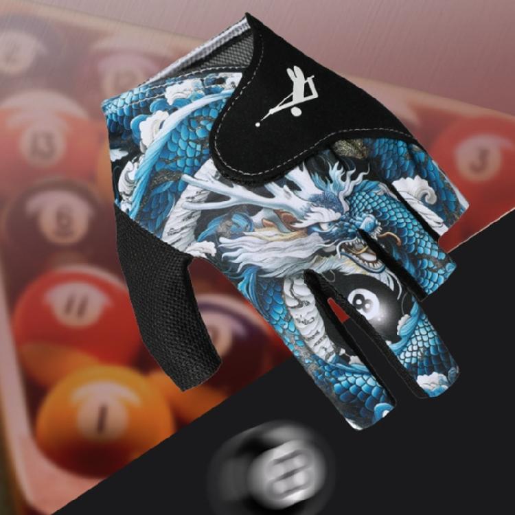 Portable Left Hands Billiards Glove Breathable Half Fingers Glove Elastic Billiard Training Gloves Fingerless Pool Mitten