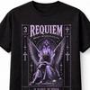 Requiem Angel Gothic Cathedral Celestial Fantasy Graphic Unisex TShirt