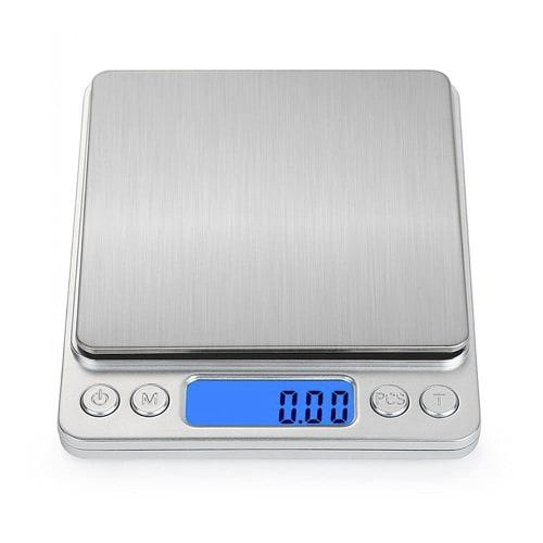Precision Digital Scale, 0.01g-500g, Chef-Supervised, Ultra-Compact Kitchen Cooking Scale, Digital Weighing Scale, Electronic Balance, Multi-Purpose,