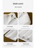 Women's Slim Fit V-Neck Mesh Base Layer Blouse - Solid Color Long Sleeve Top
