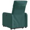 Recliner Chair with Lift Assist Dark Green Fabric