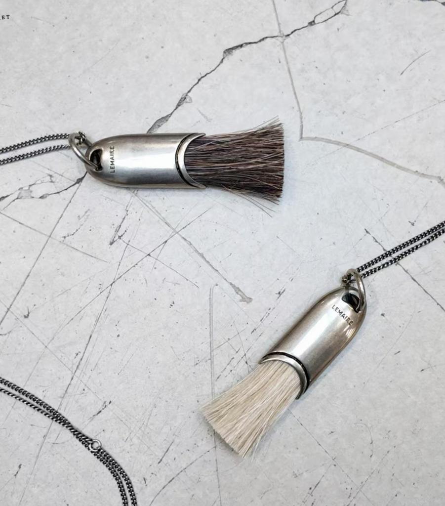 Elegante Rosshaar-Quasten-Halskette - Vielseitige High-End-Pulloverkette mit Nischen-Design-Anhänger für Damen