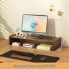 Monitor Riser Desktop Stand with Storage Shelves