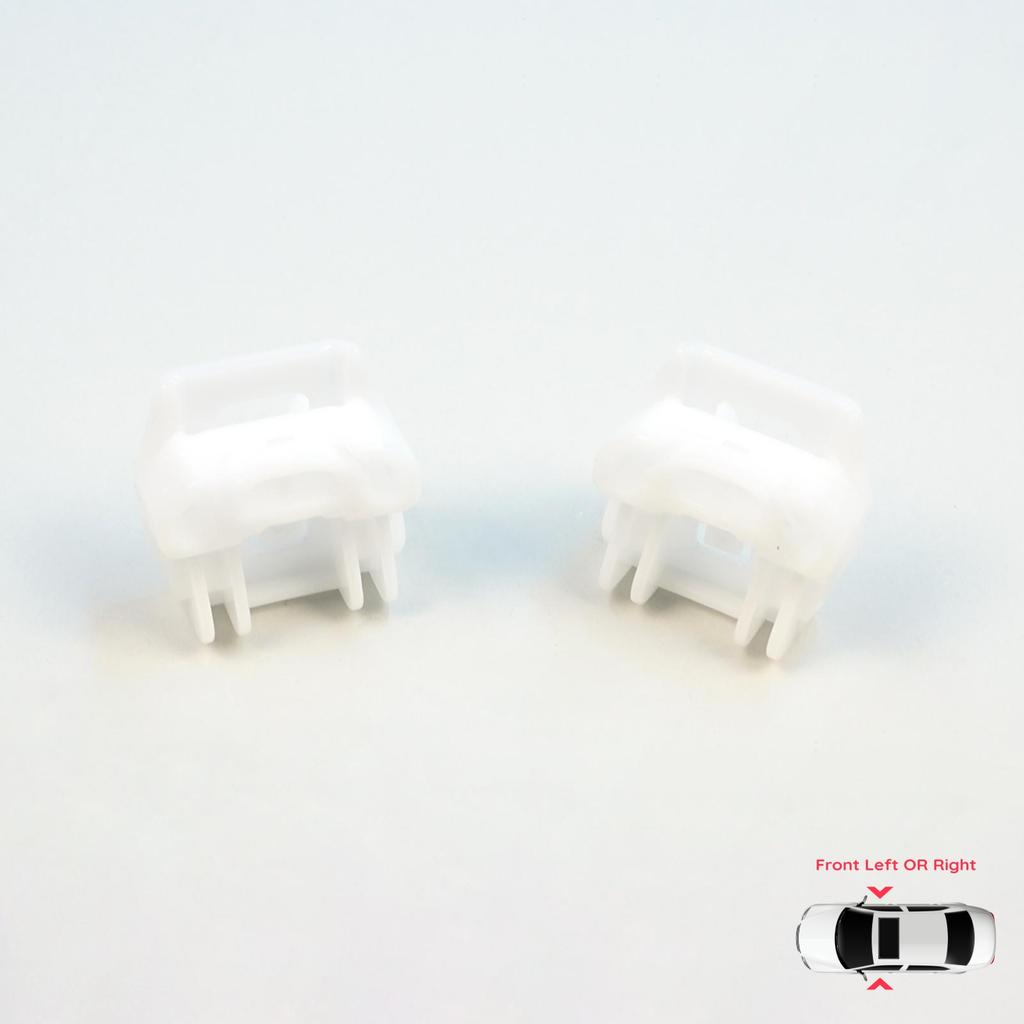 BWR38+BWR39 Window Regulator Repair Clips A+B Front Door for VW Golf Bora Jetta MK4 A4 1J Seat Ibiza MK3 6L Coupe Peugeot 607 1999-2010 1JM898461