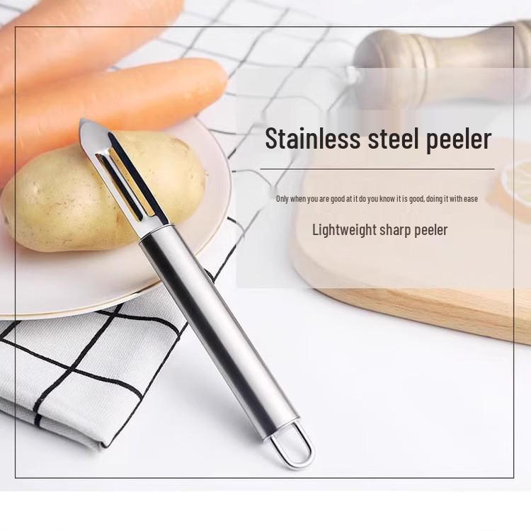 Multifunctional Stainless Steel Kitchen Peeler - Lightweight & Sharp