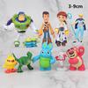 Anime Toy Story 4 Cartoon Figure Toy Woody Buzz Lightyear Rex Alien forky Doll action figure Children Gift