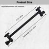 12-Inch Shower Head Extension Arm, Adjustable Shower Extension Arm, Stainless Steel Shower Arm Extender, Compatible with G1/2 Universal Connector,