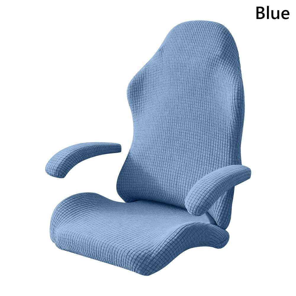 Breathable Slipcovers Stretchy Computer Chair Covers Simple Chair Cover Set  for Office Home