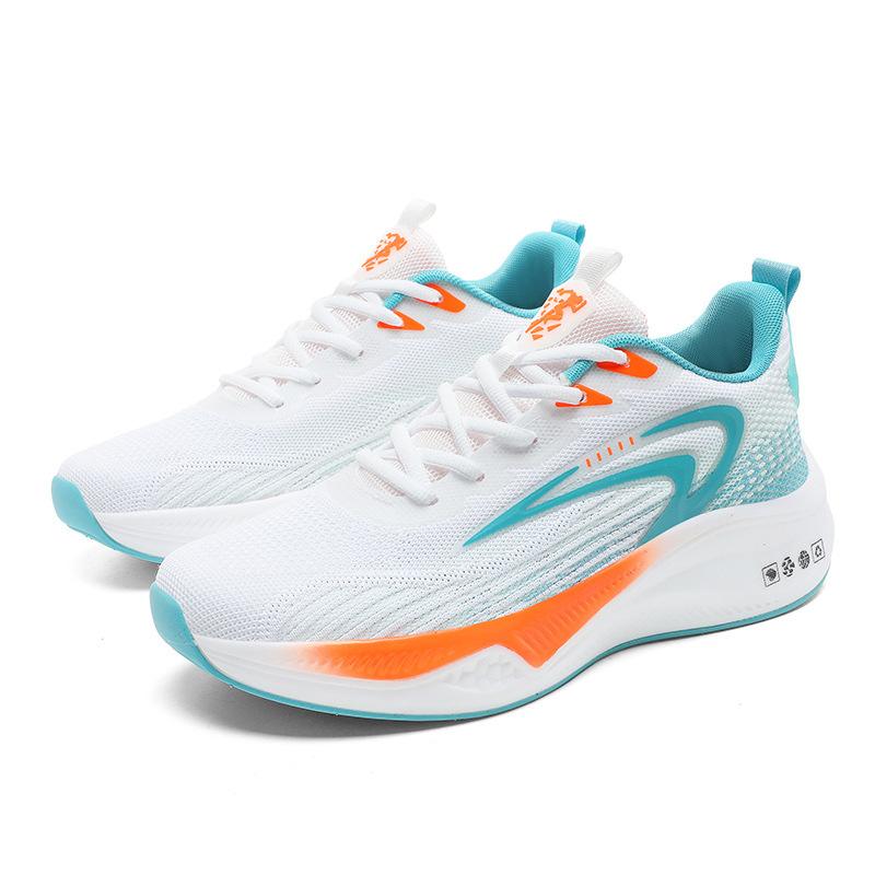 

Large Size Carbon Plate Sports Casual Shoes Men s Running Shoes Mesh Shoes Summer Breathable Professional Shock Absorption 48