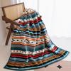 Bohemian Style Double Layer Flannel Blanket Composite Thickened Warm Nap Blanket Bed Blanket Cover Blankets