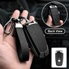 Zinc Alloy Leather Car Remote Key Case Cover For Ford Fusion Mustang Expedition F-450 F-350F150 Edge Explorer Mondeo Mk5 Focus