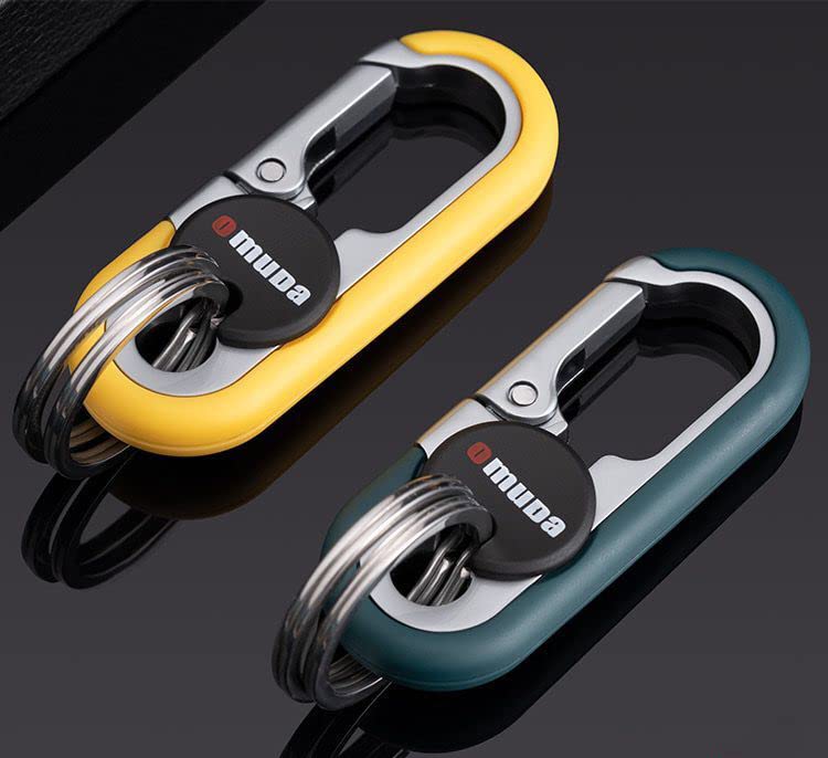 AIXUAN Keyring: Stylish Metal Key Holder, Easy Attachment and Loss Prevention (Type 13).