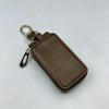 PU Leather Zipper Key Organizer for Men and Women Perfect for Daily Car Key Management