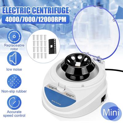 4000/7000/12000 U/min Professionelle Elektrische Mini-Zentrifuge Laborzentrifuge AC85-265V