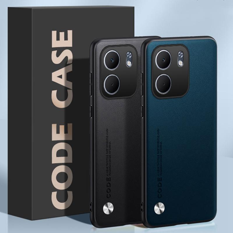 Luxury PU Leather Case For OPPO A5X 4G Back Cover Matte TPU Silicone Shockproof Full Protection Phone Case For OPPO A5X 5G Coque