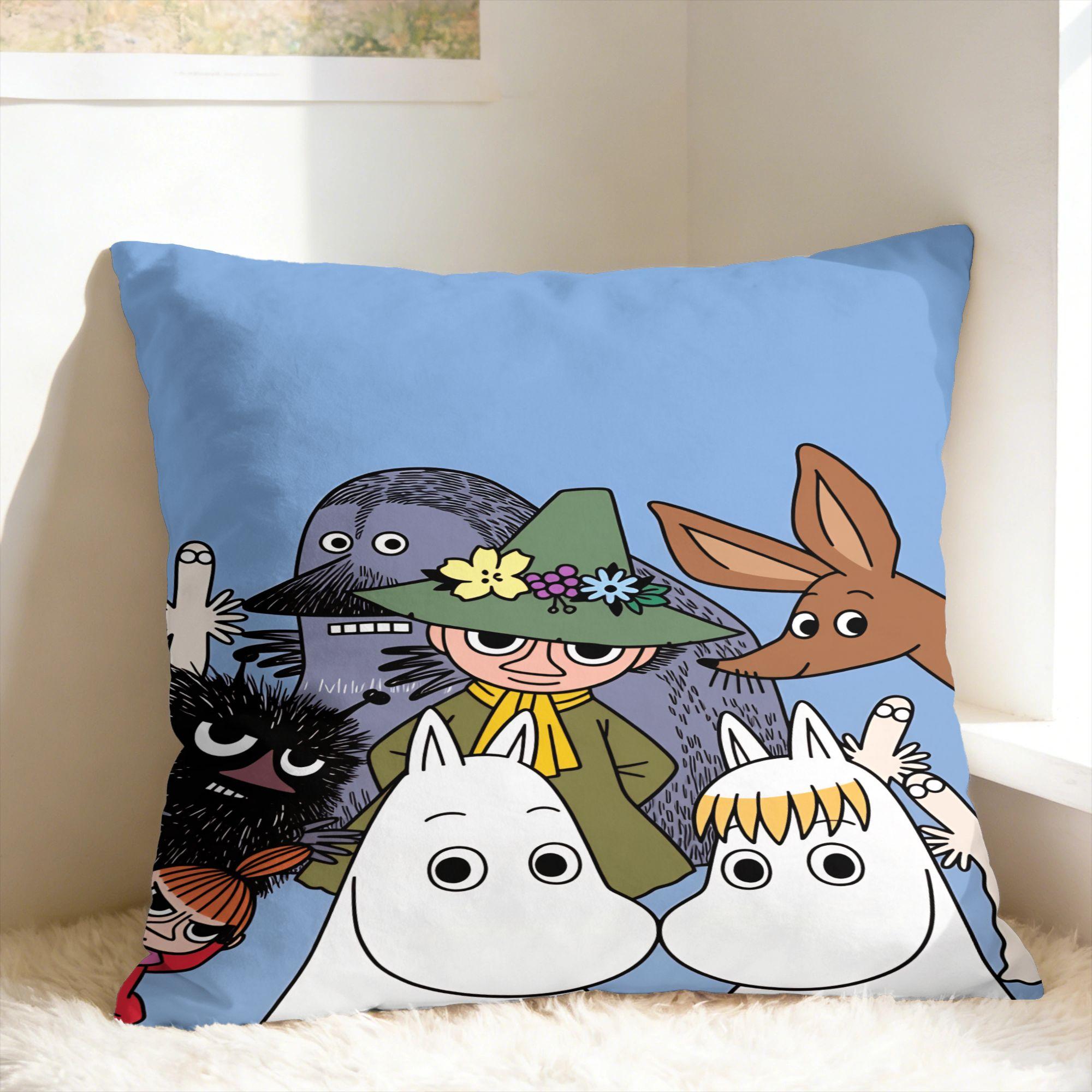 Cute M-Moomins Pillowcases Novelty Pillow Case