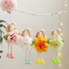 Jarní víla dívka ozdoba květina anděl závěsný přívěsek zasněná pohádková tématická dekorace na vánoční stromek svatební party výstavy