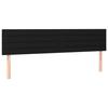 VidaXL 2x Headboards Bedroom Furniture Bed Accessories Single Bed Headboards Interior Bed Frame Black 346160