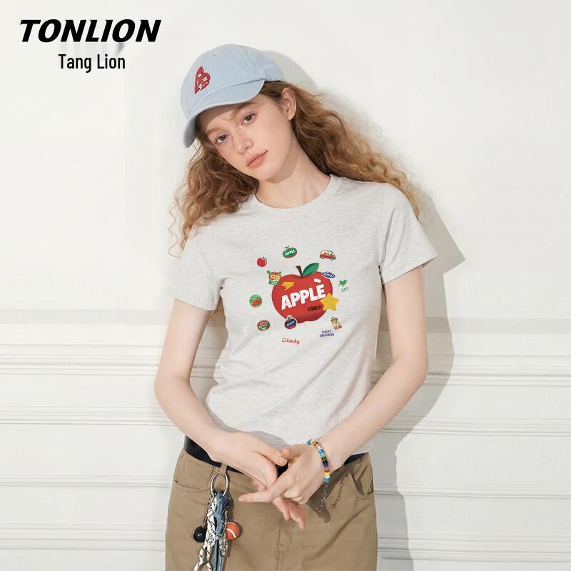 TonLion Women's Slim Fit Short Sleeve T-shirt