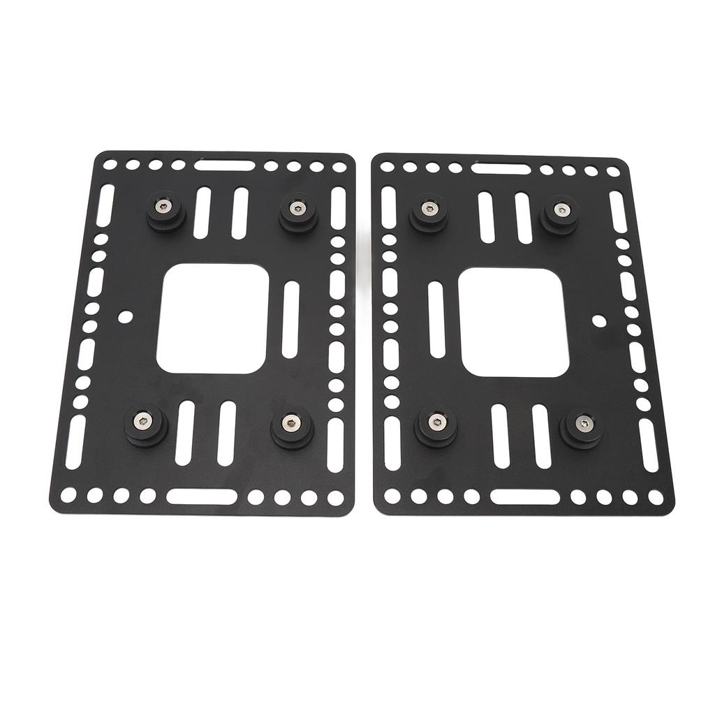 Motorcycle Side Case Support Rack Quick Release Aluminium Alloy Saddlebag Box Mounting Bracket Kit Universal Fit for