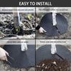 10 Pcs Non Woven Tree Rings Round Weed Barrier Fabric Cover Tree Mulch Rings for Landscaping Weed Control Root