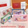 Transparent Large Capacity Pencil Case for Girls - Ideal for Primary and Kindergarten Students