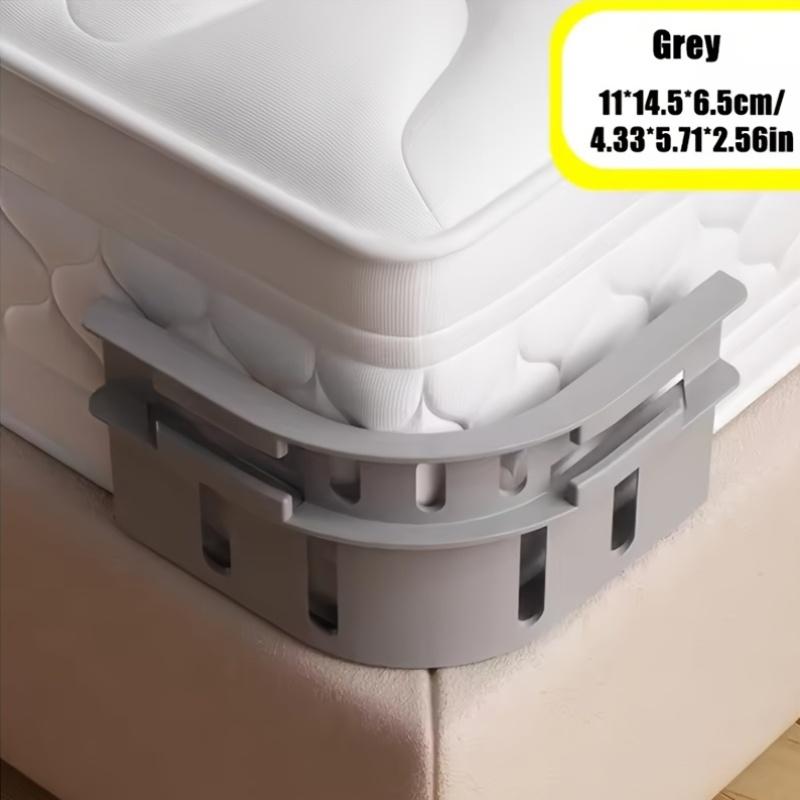 4pcs Adjustable Non-Slip PP Sheet Fasteners -Secure Fit for Quilts & Sheets, Multi-Purpose, Spot-Cleanable Sheet Fasteners