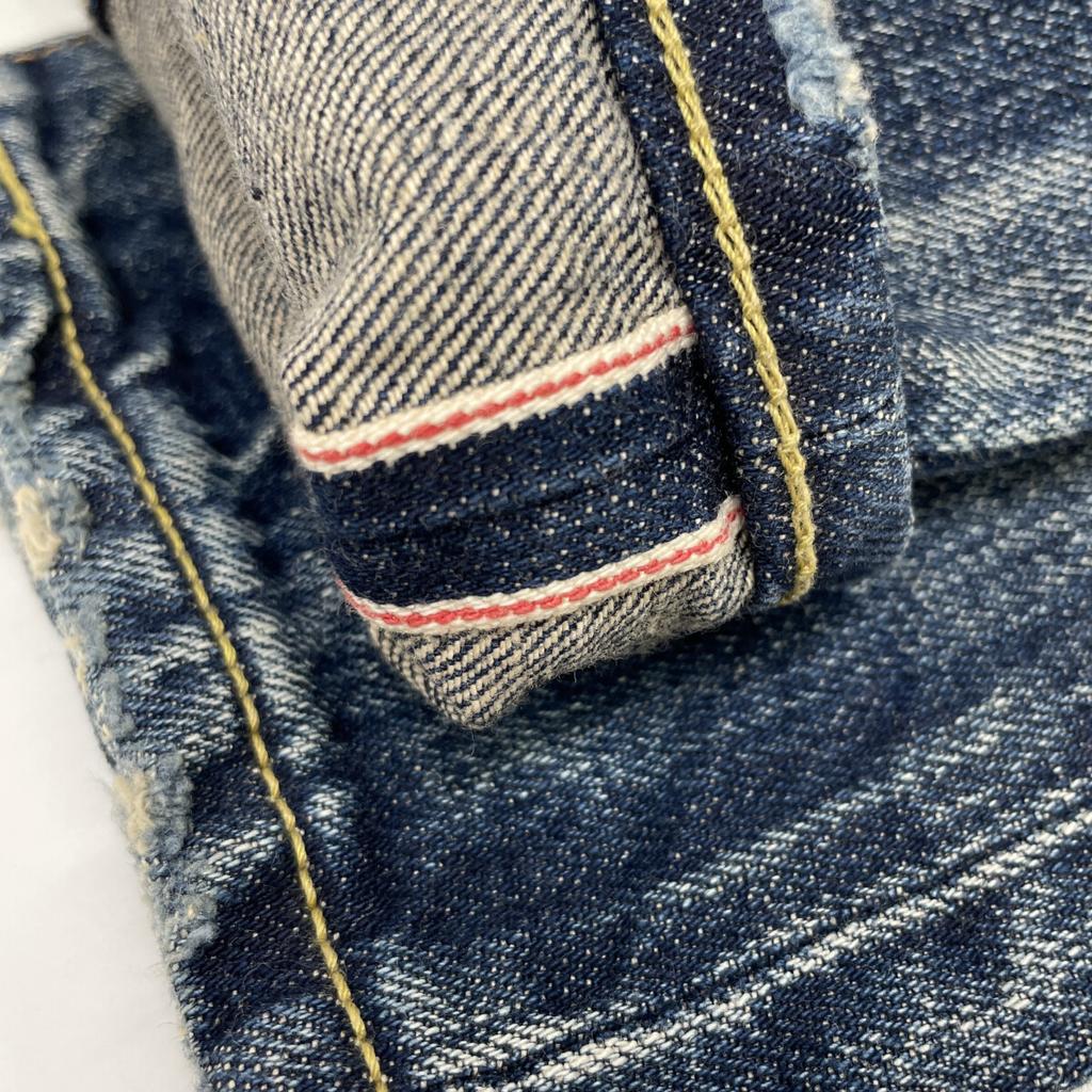 DENHAM Made In Japan 2013 ELLE JAL Indigo Drop Skinny Denim Bottoms W23L32 blueUsed