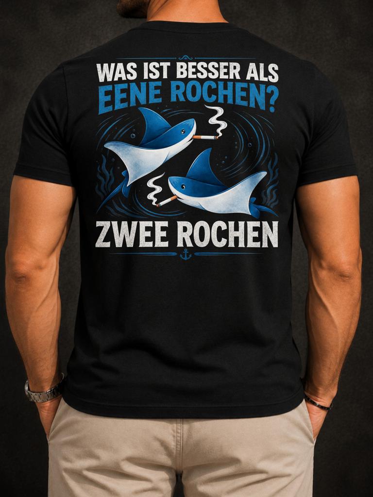 Smoking Rays Blue Back Joke Tee Two Blue Smoking Rays Bubbles And Gerunisexzwee Roche Punchline Comic Unisex All TShirt
