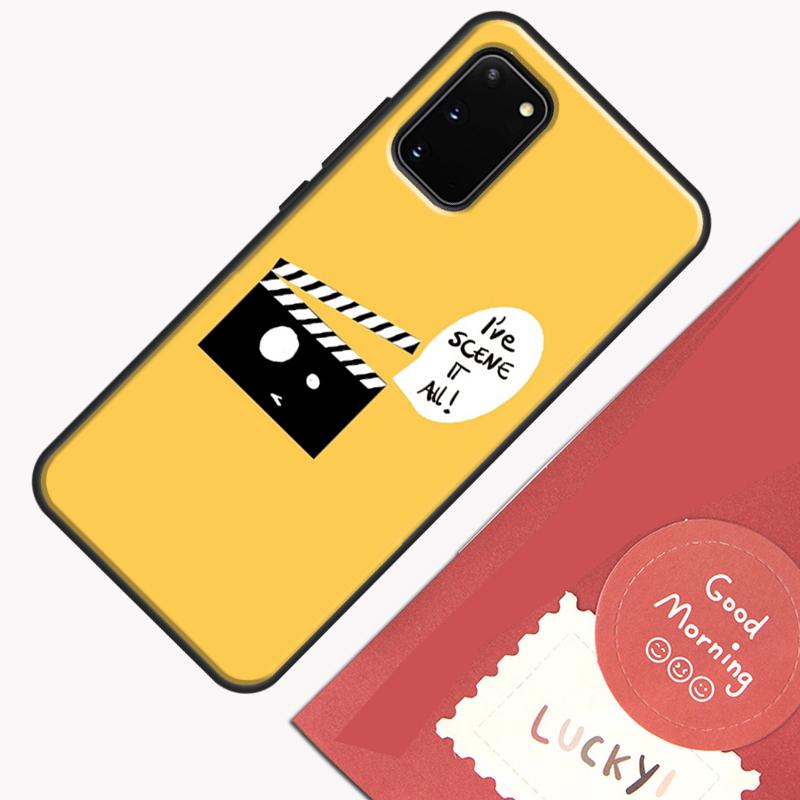 

Cute Film Movie Clapper board Phone Case For Samsung Galaxy S25 S26 Ultra S20 S21 S22 S23 S24 Plus S9 S10 S25 FE Cover Shell Galaxy S20Ultra