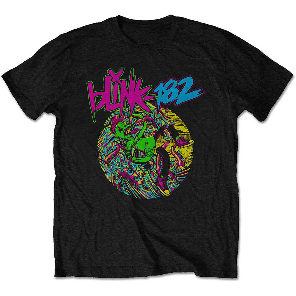 Six Arrow Smiley Blink182 Band TShirt Cotton Graphic Tee Unisex Unisex Summer Streetwear