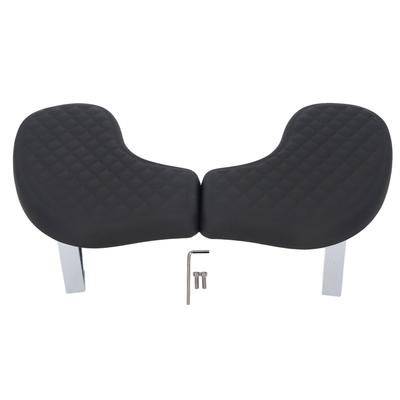 Nail Arm Rest for Nail Tech Detachable U Shape Soft PU Folding Manicure Hand Rest for Salon Home Black