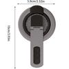 3-in-1 Magnetic Phone Grip Stand for MagSafe – 360° Rotatable Finger Ring Holder, ABS Material, Universal for All Smartphones