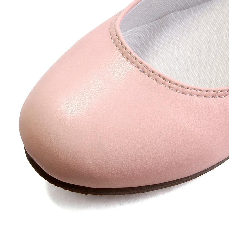 Fashion 2025 Fashion Women Buckle Strap Mary Jane Flat Shoes  Casual Round Toe Sweet Ballet Flat Ankle Strap Larger Size 31 32 33 42