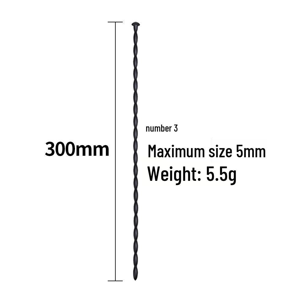 Silicone Horse Eye Urethral Plug & Dilator for Men's Stimulation