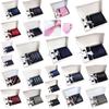 [Xiang Ru] 4-Piece Tie Set: Stripe, Check, Solid, Floral Pattern. Suitable for Business, Work, Commuting, Job Hunting, Weddings, Father's Day,