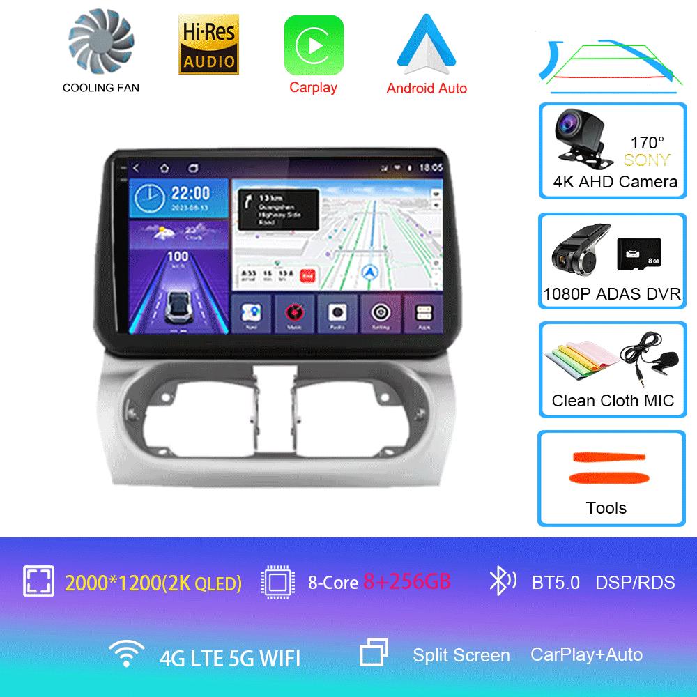 For Opel Combo Corsa Tigra 2001 - 2009 2010 2011 Car Radio Android 14 Auto GPS Multimedia Stereo Navigation No 2din DVD 5G WIFI