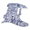 Acoustic Guitar Pickguard PVC Durable Electric Guitar Anti Scratch for TL Guard Plate GQ232 Gray Pearl