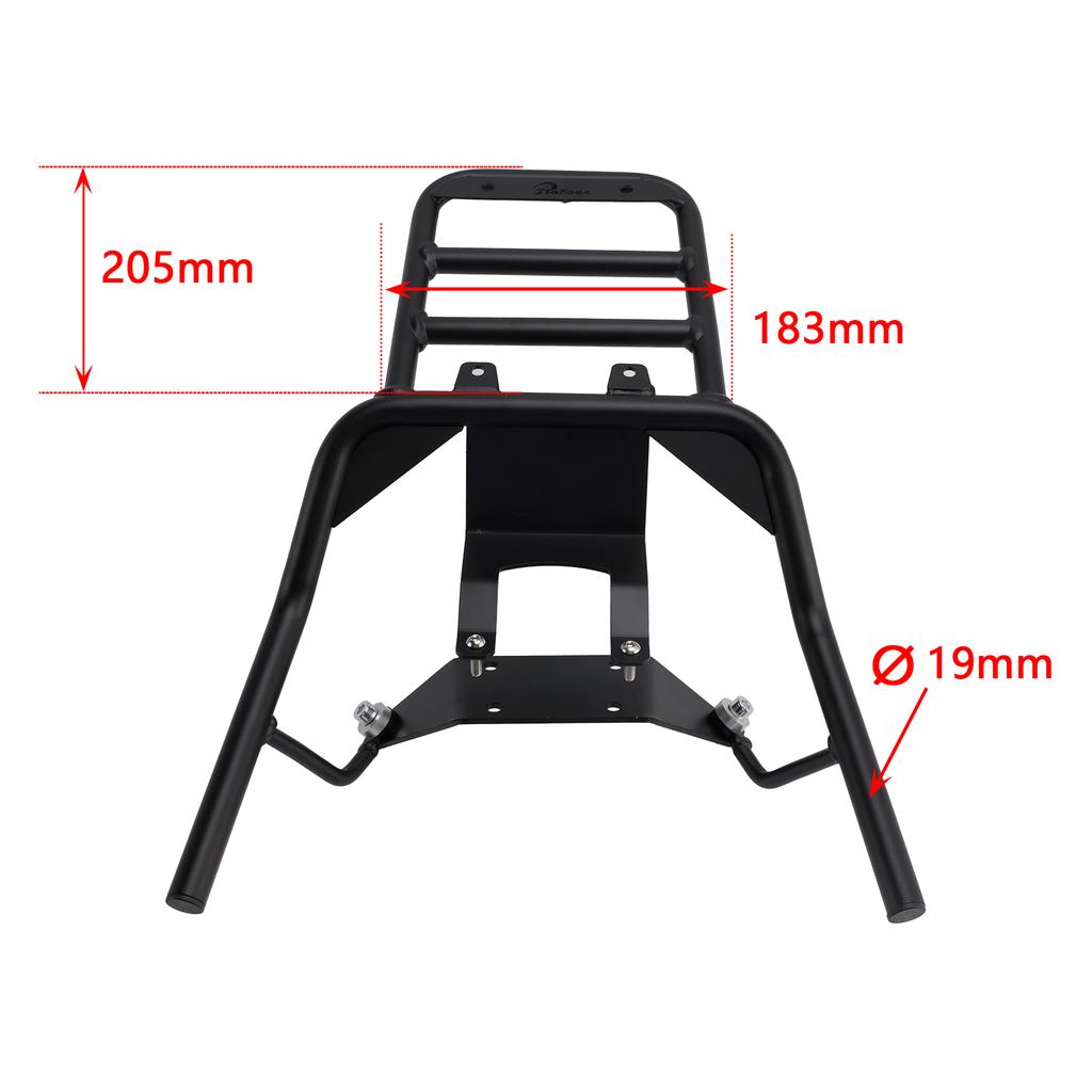 Black Rear Luggage Rack Cargo Carrier For Yamaha XSR125 XSR 125 2024 2025