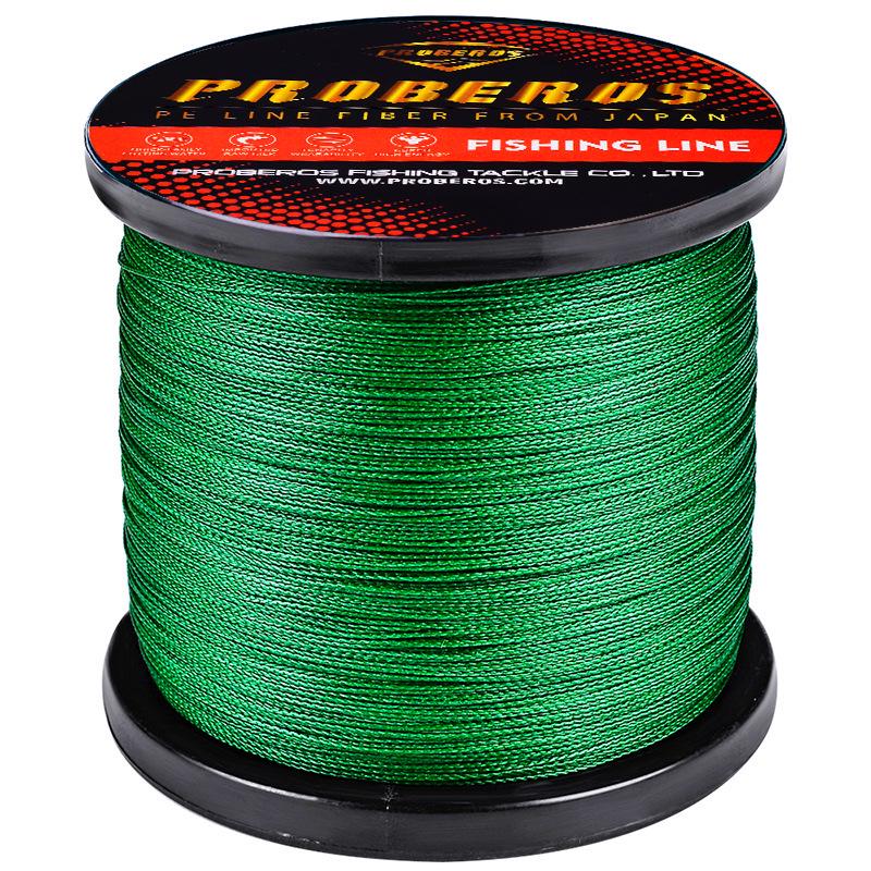 4-Strand 1000m Dyneema PE Braided Fishing Line for Rock and Sea Fishing