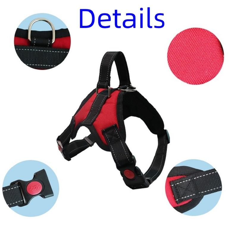 No-Pull Dog Harness Small Large Harness Vest For Dogs Pet Shop Golden Retriever Dog Leash Lead Harness Chihuahua Pet Accessories